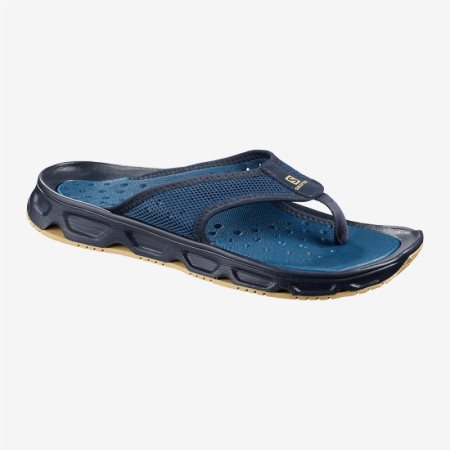 Salomon RX BREAK 4.0 Mens Flip Flops Blue | Salomon South Africa